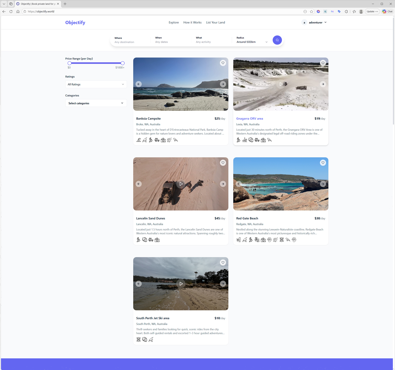 Search and discovery designed for real experiences